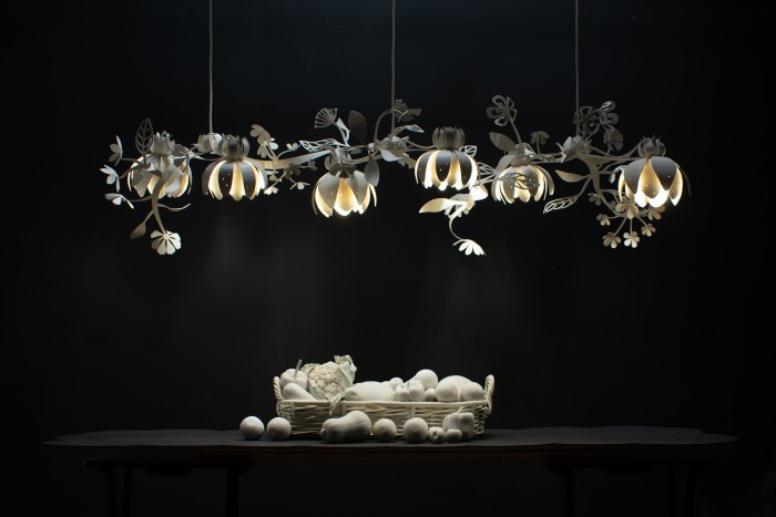 Tord Boontje x Porta Romana Kashmir ceiling light, from Boontje’s new Botanica collaboration