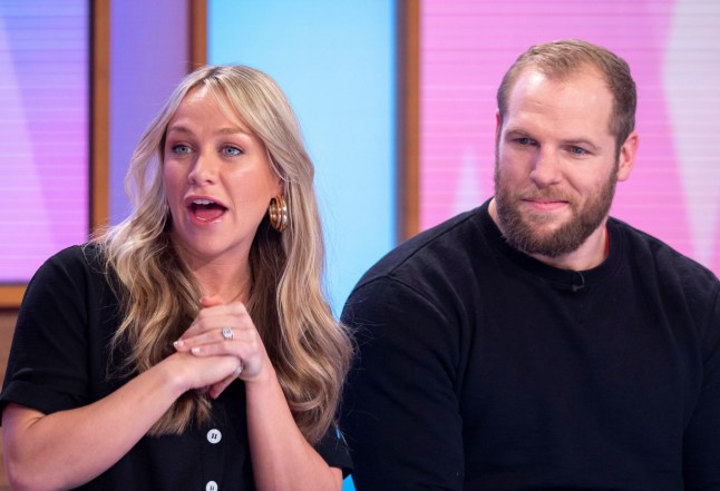 Editorial use only Mandatory Credit: Photo by Ken McKay/ITV/REX (10059349az) Chloe Madeley and James Haskell 'Loose Women' TV show, London, UK - 15 Jan 2019 CELEBRITY GUESTS: CHLOE AND JAMES HASKELL Congratulations are in order for Chloe and James Haskell as not only did they tie the knot in December, they have both released new health and fitness books! ?The Fat-Loss Blitz? features Chloe?s latest diet and exercise plan tips, whilst James?s ?Cooking for Fitness? sees him team up with chef Omar Meziane to offer ?no nonsense? recipes to anyone wanting to take their fitness to the next level. Chloe and James will be joining us to talk friendly competition, wedding bells and babies!