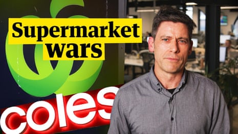 Coles and Woolworths are fighting claims of fake discounts and a lack of competition - video