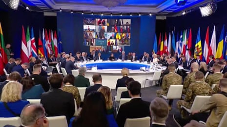 Volodymyr Zelenskyy welcomes leaders to 'Support Ukraine' event – watch live