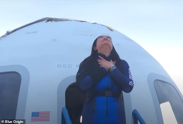 Although they are difficult to see from the blurry livestream footage, you can make out the screw holes in this image taken after landing