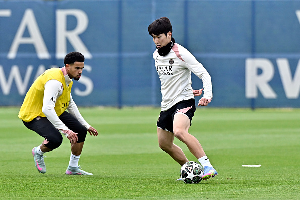 Paris Saint-Germain Training Session