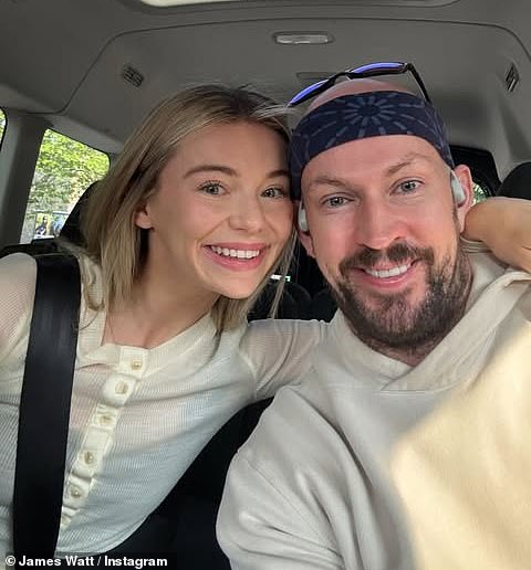 Her trip comes after her new husband James Watt revealed how he lost £150,000 while gaining a wife in Georgia