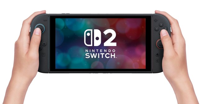 Nintendo Switch 2 console in handheld mode