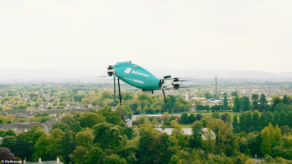 The drone delivery service will initially be available in a 1.8-mile (3km) radius around Blanchardstown, on the outskirts of Dublin, reaching up to 150,000 people.
