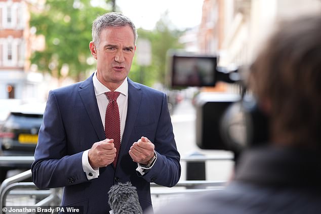 Technology Secretary Peter Kyle (pictured) indicated he was considering an 'app cap' to restrict how much time youths spend on their phones. However, experts say it wouldn't work