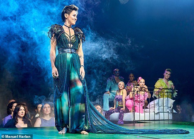 Fairy queen: Susannah Fielding as Titania in the Bridge's revival of Shakespeare's Dream