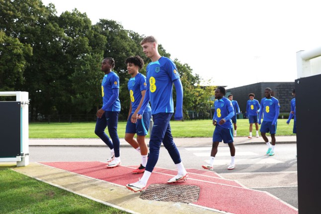 England U21 Training Session