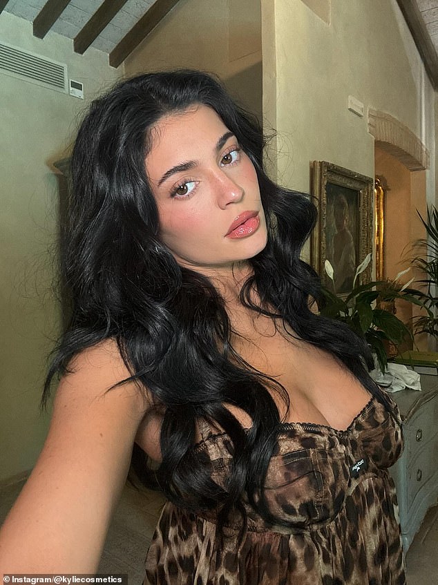 And earlier this week on Thursday, Jenner teased a new product from her Kylie Cosmetics brand
