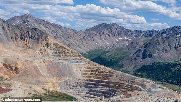 Colorado's Climax Mine (pictured) is one of dozens of US mines reportedly wasting valuable resources that could build electric car batteries