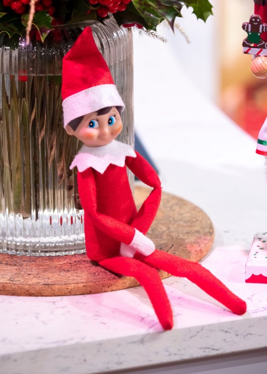 An Elf on the Shelf toy