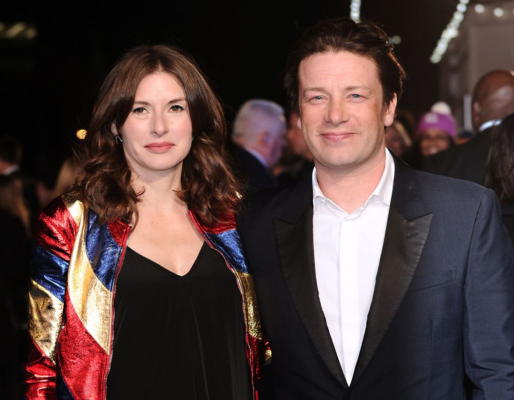 Jools Oliver and Jamie Oliver 'Eddie The Eagle' film premiere, London, Britain
