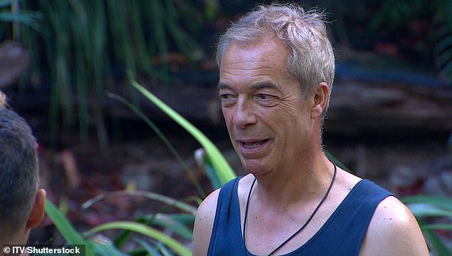 Nigel Farage has finished I'm A Celebrity Get Me Out Of Here... in third place