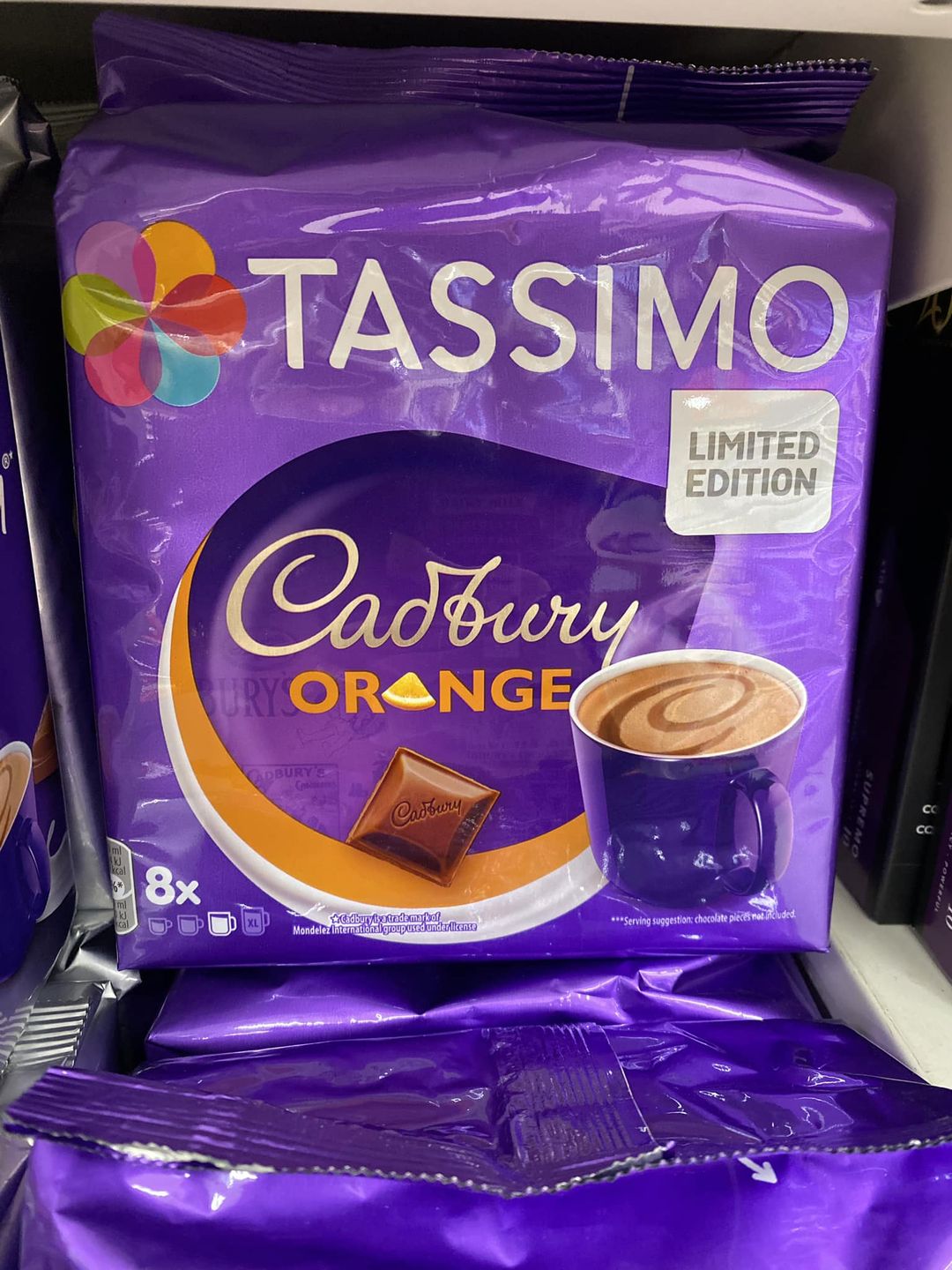 People are racing to get their hands on a pack of Tassimo's Cadbury chocolate orange flavoured pods