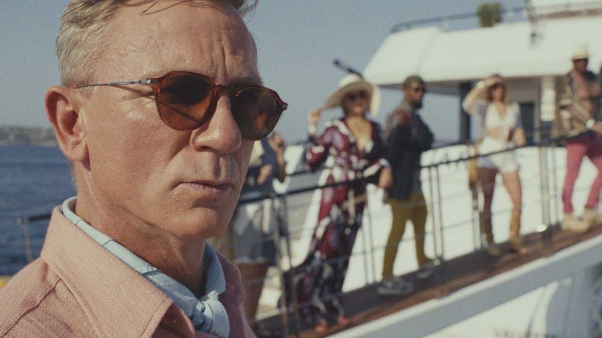 Daniel Craig as Benoit Blanc in 2022's Glass Onion