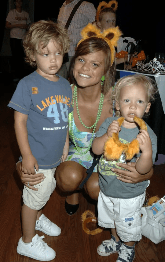 Jade Goody and children 