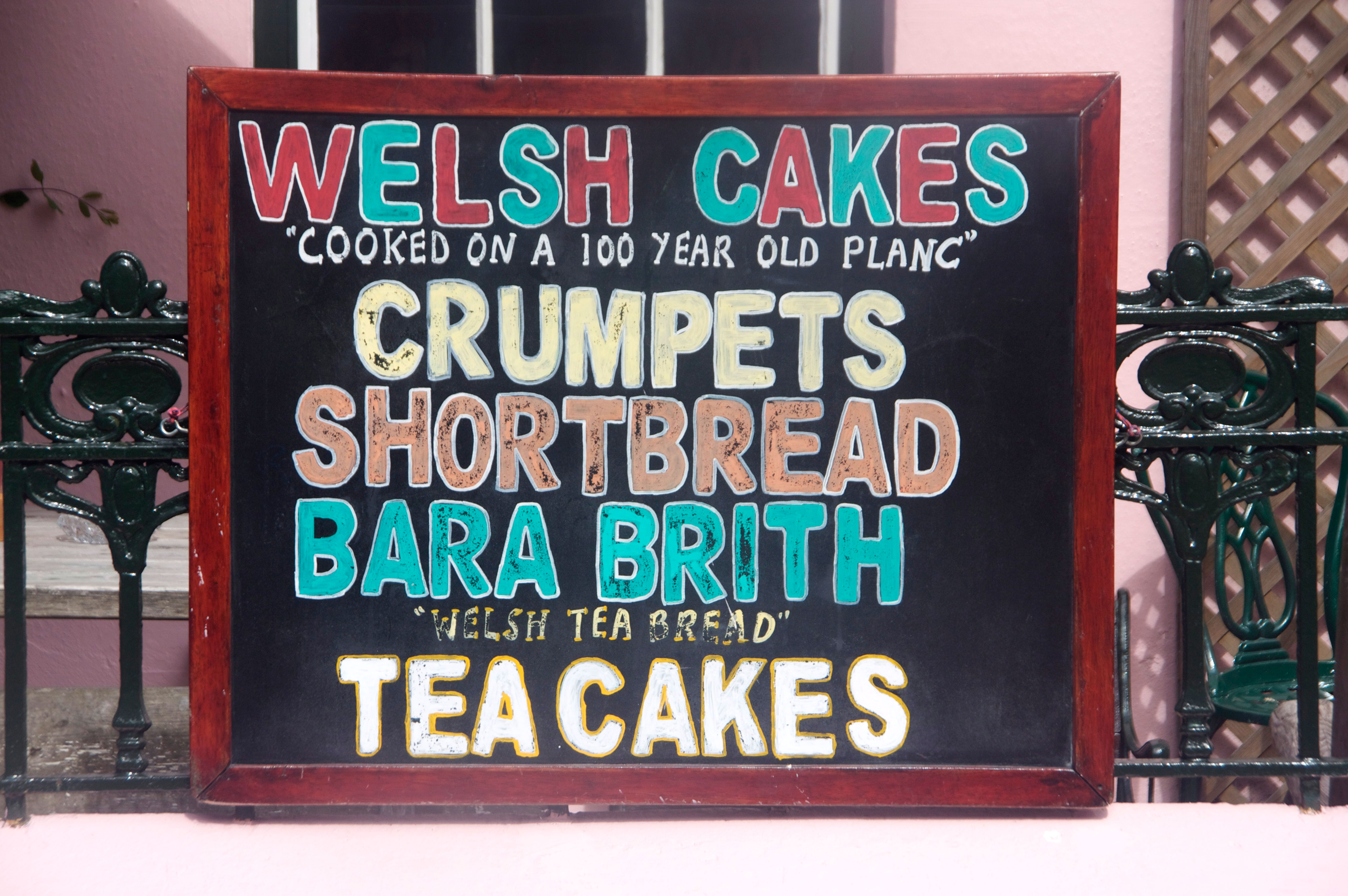 Welsh confectionery, like Welsh cakes, is made in the village