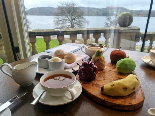 Afternoon tea with a view (Picture: Rachel Moss)