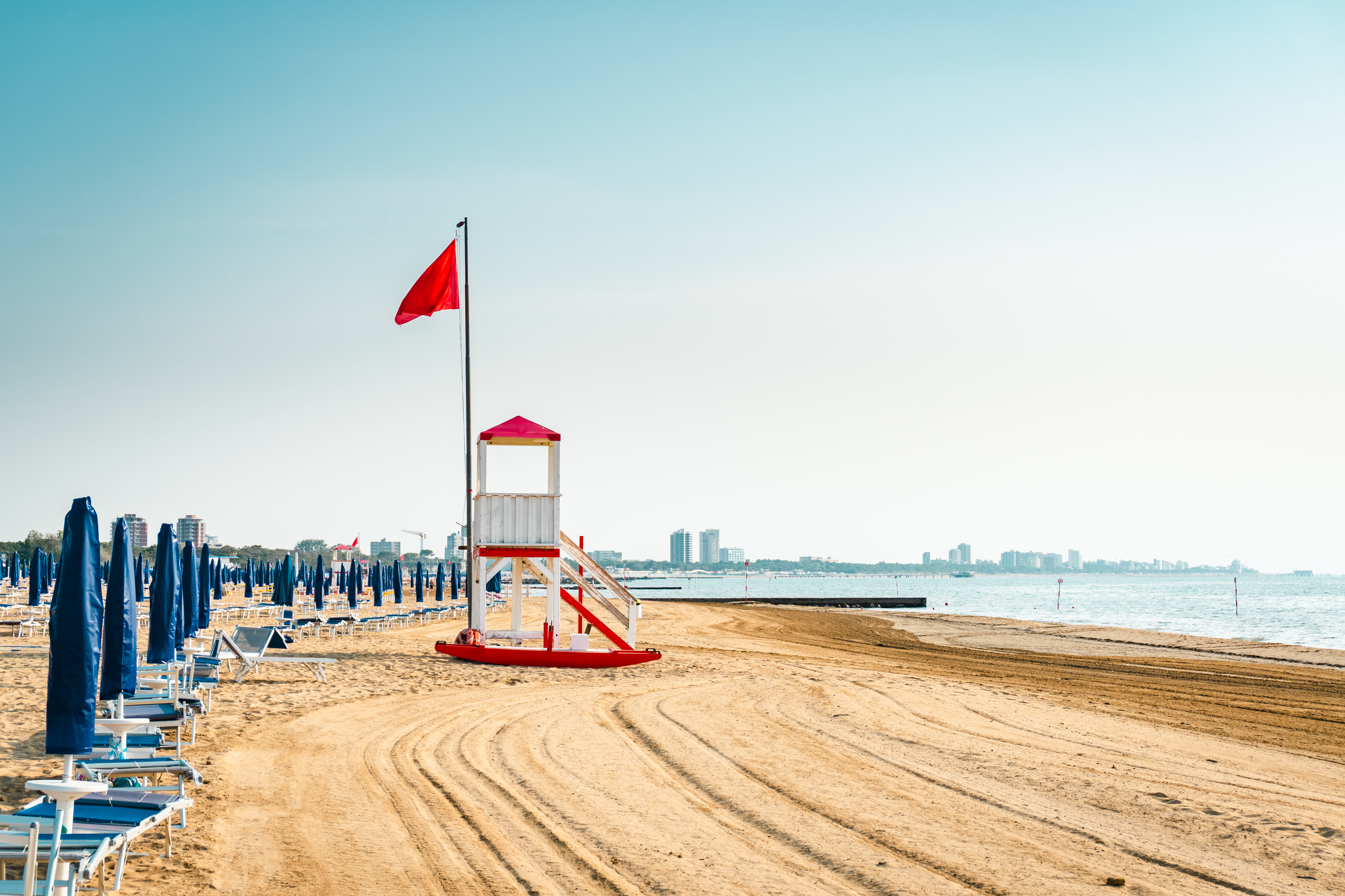 The resort has a 5km strip of golden sandy beach