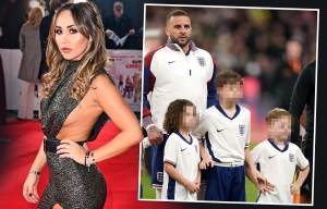 Lauryn Goodman blasts Kyle Walker for 'wheeling out kids' at Wembley