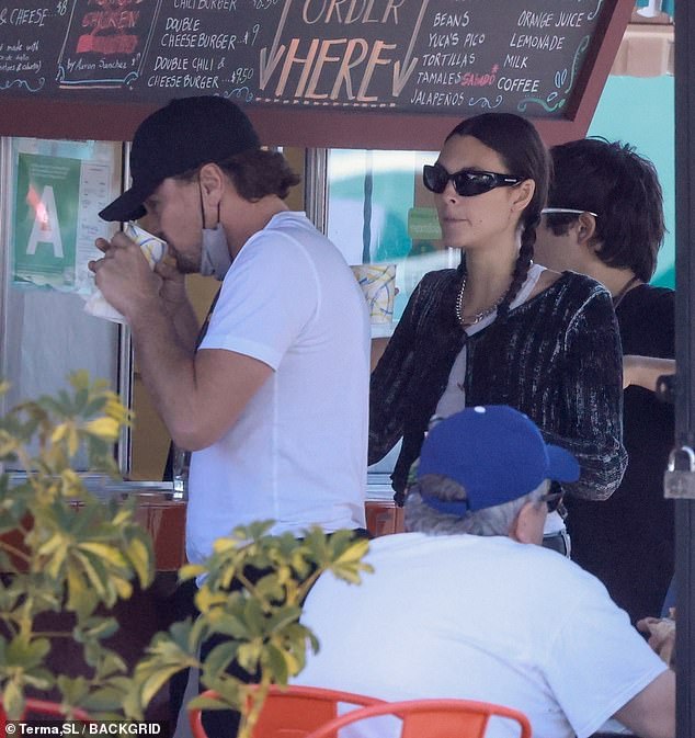 Leo and Vittoria were first spotted together in August grabbing ice cream in Santa Barbara – and their romance is going strong six months later