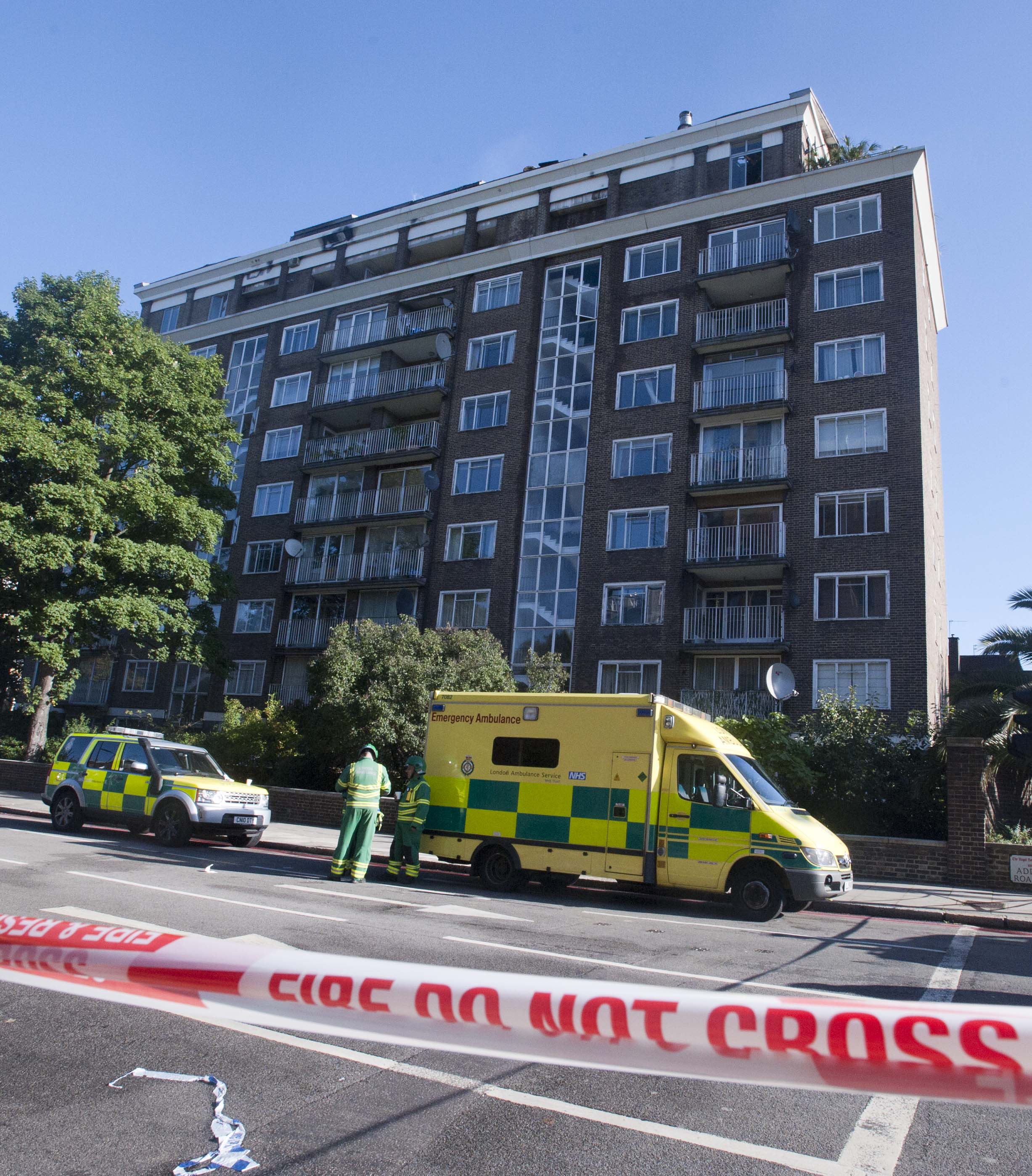 Duffy's £12m penthouse in Kensington caught fire in 2012