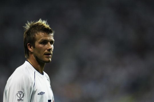 David Beckham of England