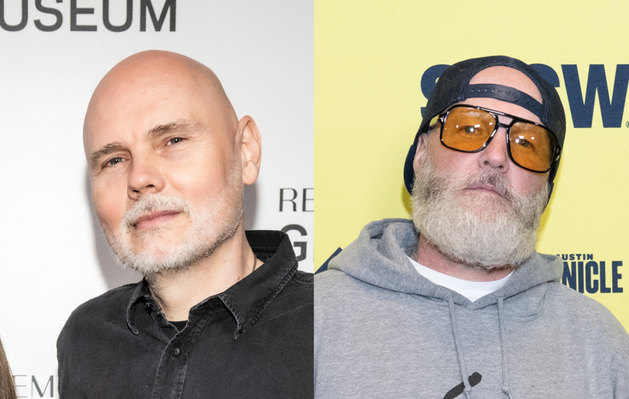 Billy Corgan and Fred Durst (Photo by Timothy Norris/Getty Images for The Recording Academy; Chris Saucedo/SXSW Conference & Festivals via Getty Images)