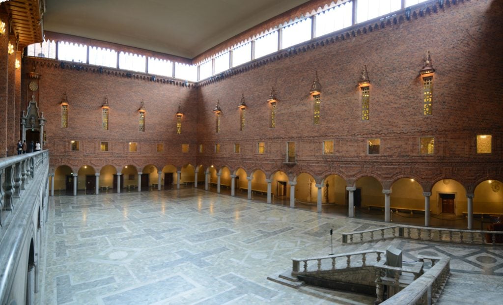 Stockholm City Hall's Blue Hall