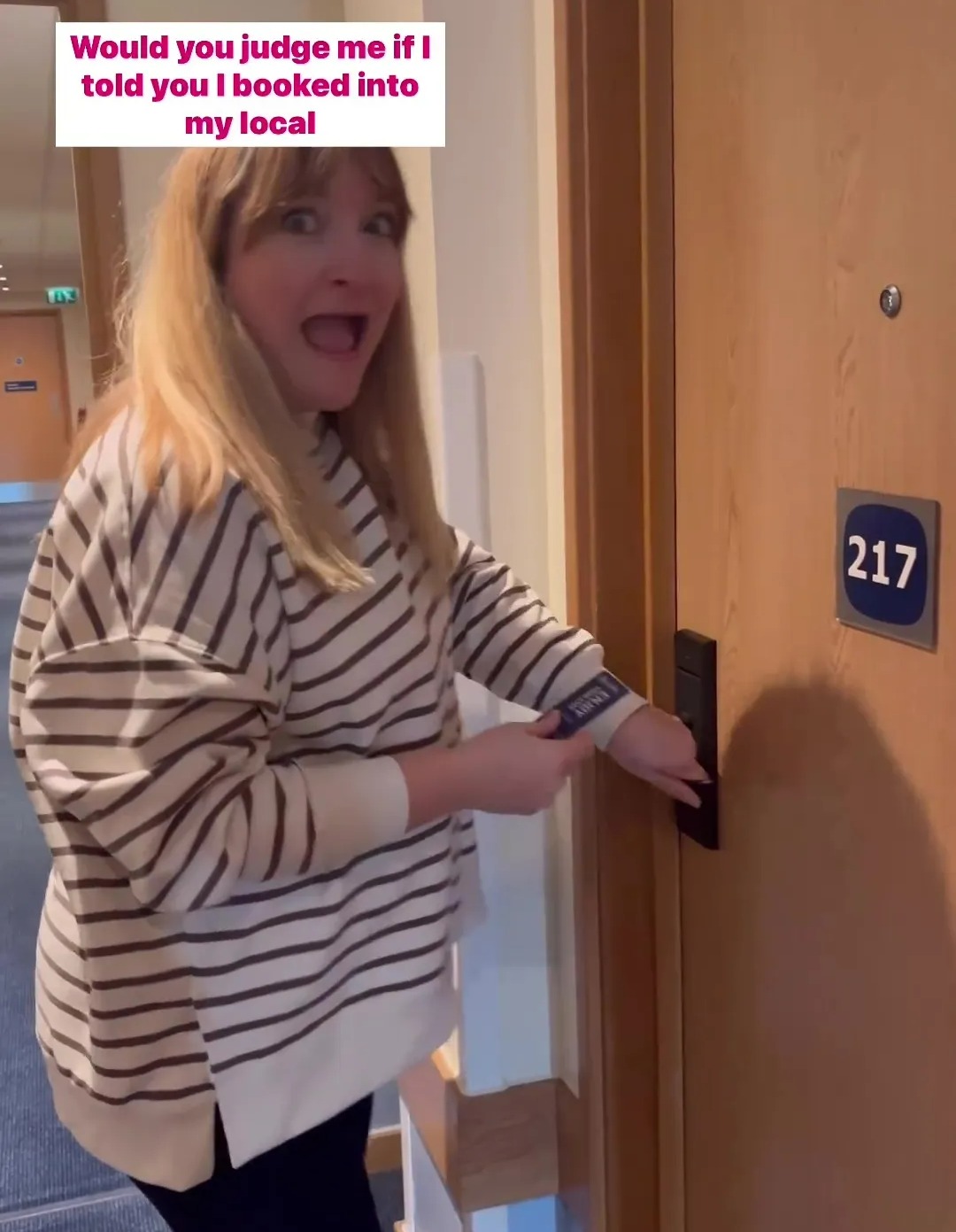 A busy mum has revealed that she recently booked into her local Travelodge to escape her kids for the night