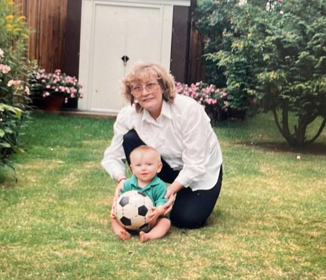 Janet Allen, pictured with her grandson Jefferson, shattered her hip when she tried to climb out of her bed at Kingston Hospital