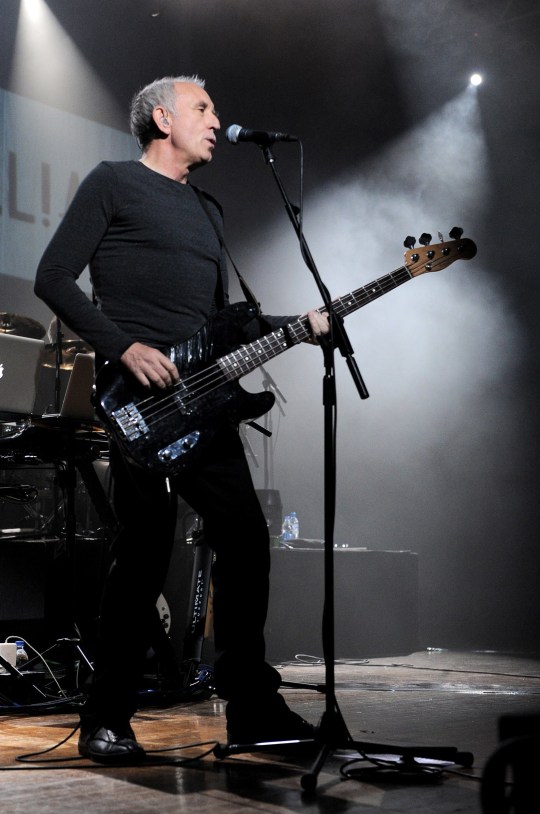 Chris Cross with Ultravox in concert at Alcatraz in Milan, Italy - 05 Nov 2012