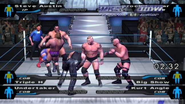 WWF Smackdown! Here Comes the Pain/Credit: THQ