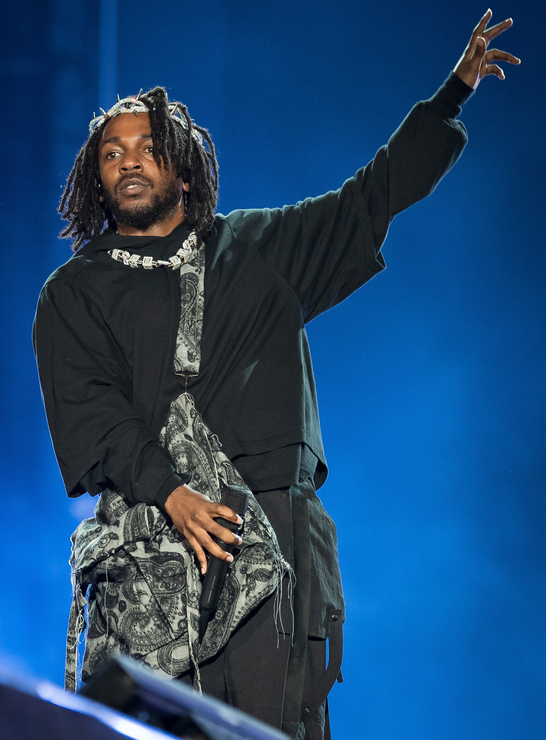 The LA rap superstar Kendrick Lamar headlined Glastonbury back in 2022