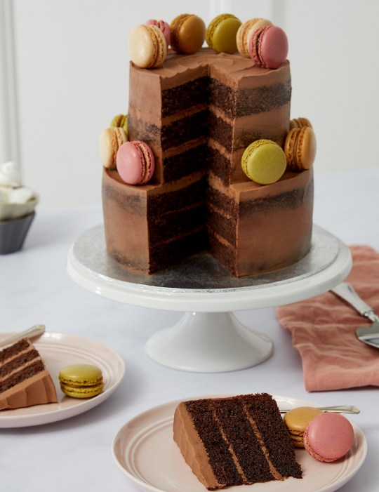 M&s chocolate celebration cake