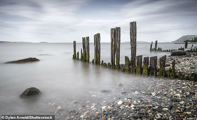 Lavan Sands is an intertidal sandbank in north Wales and was probably inhabited hundreds and hundreds of years ago