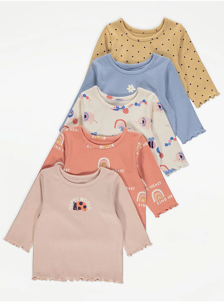 The baby and toddler sale also includes tops, shorts, and shoes