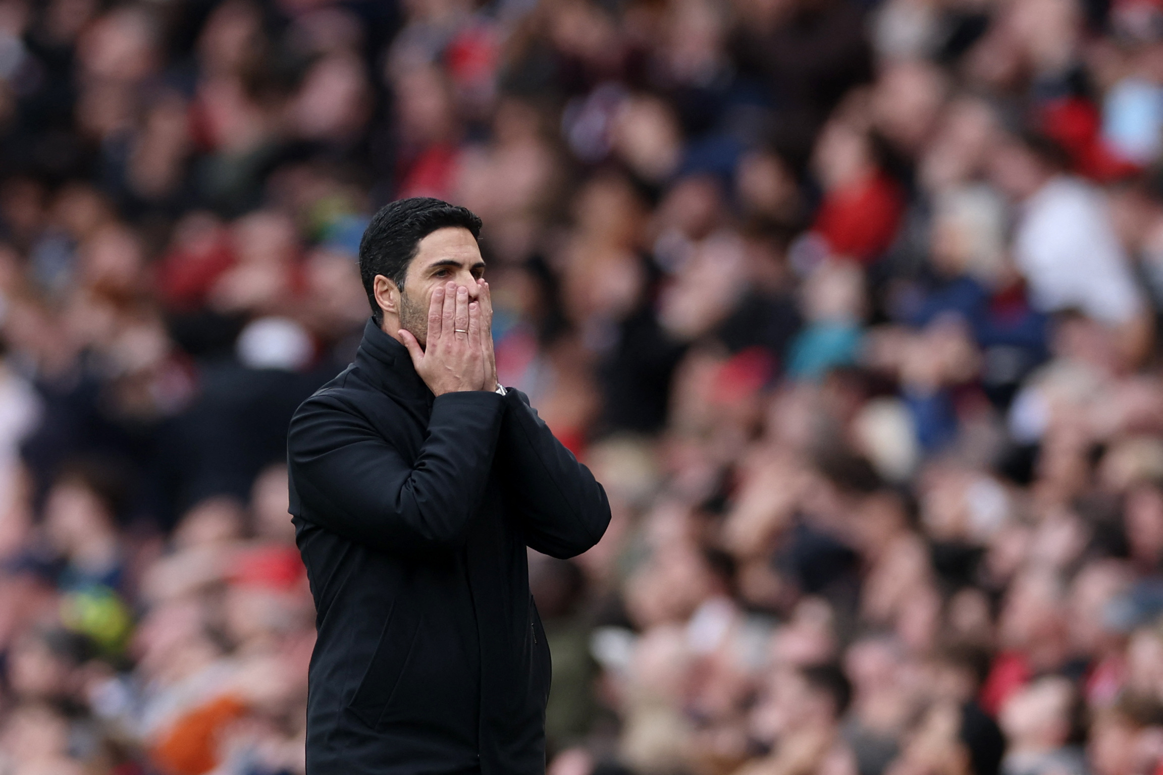 Arteta and Arsenal have surrendered top spot in the Premier League