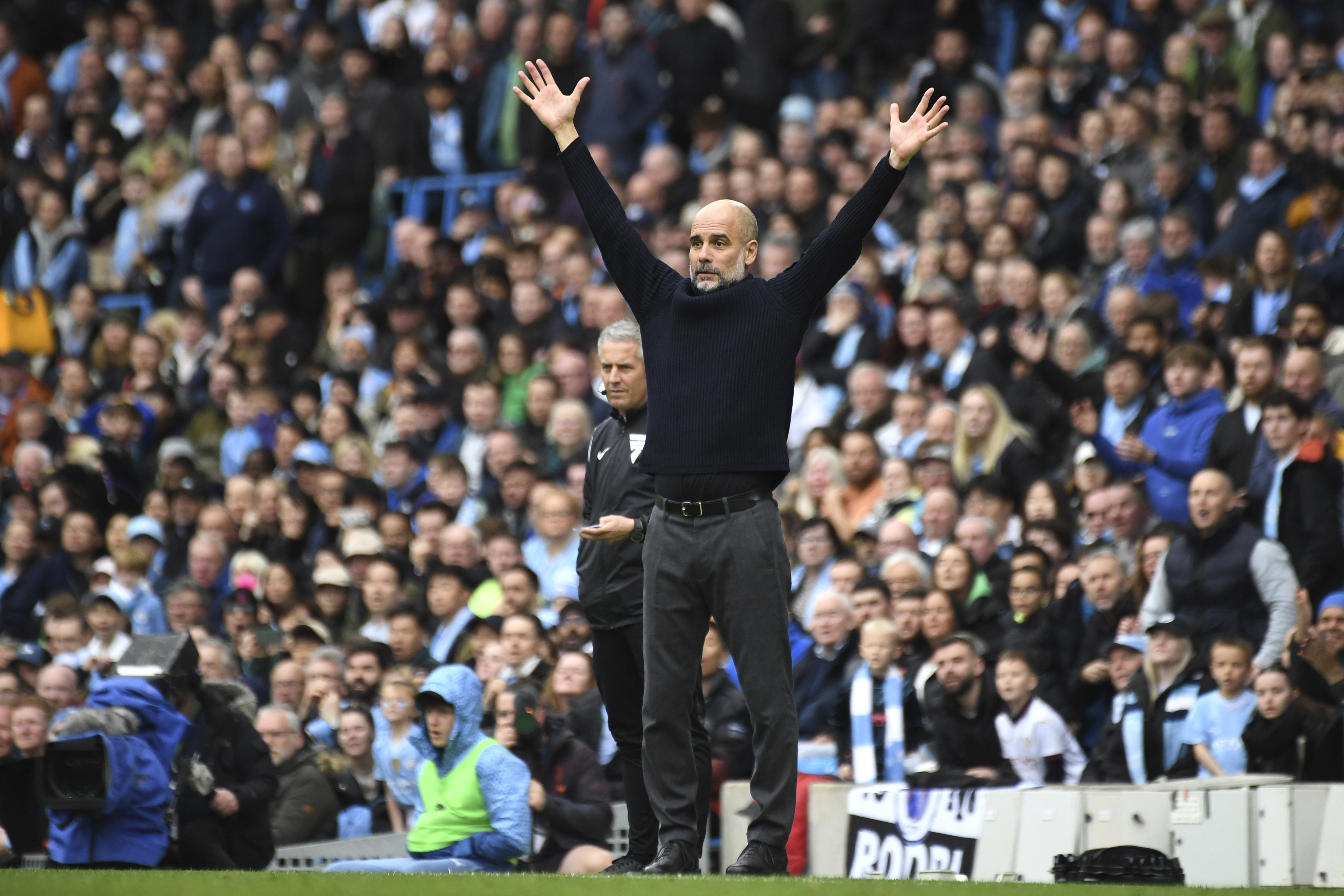 Pep Guardiola's Manchester City are now leading the way in the title race