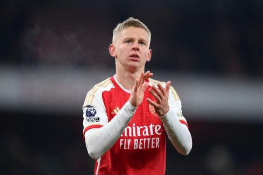 Zinchenko has attracted criticism from fans and pundits in recent weeks