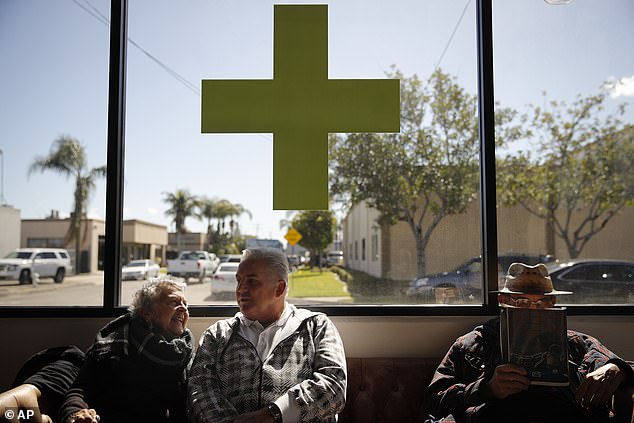 In the US, dispensaries like this one in California distribute cannabis to treat pain. The chemicals in cannabis block pain receptors in the body and so can be used to treat chronic conditions