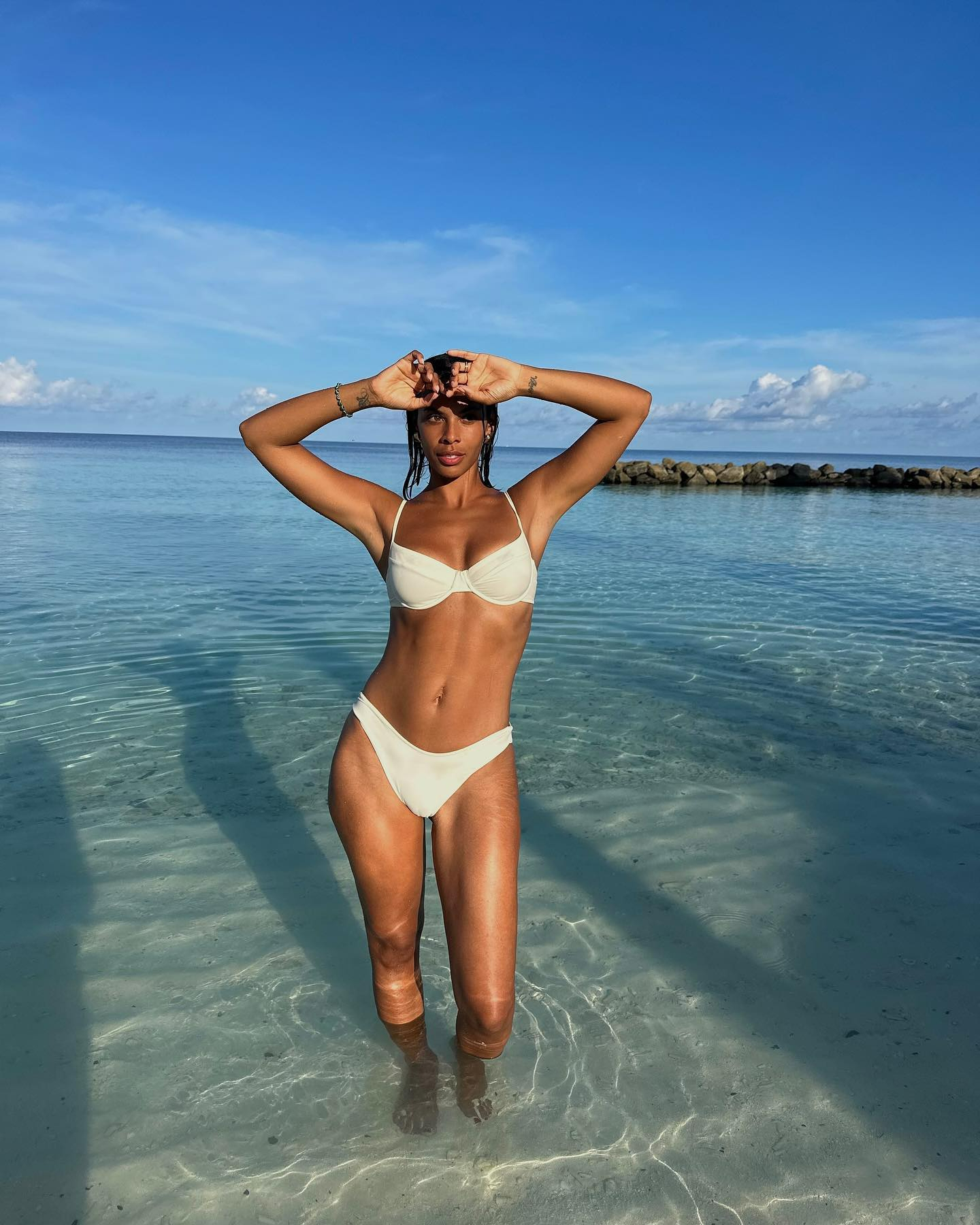 Rochelle Humes has jetted out on four holidays so far this year - including two to the Maldives
