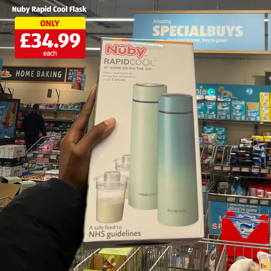 Parents have described this Nuby Rapid Cool Flask as a 'game changer'