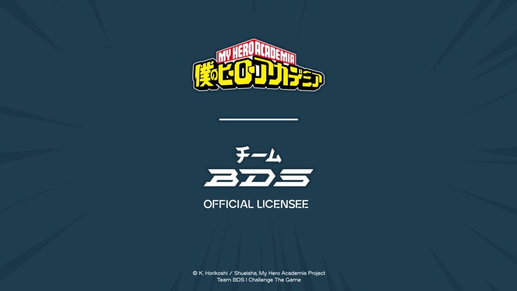 BDS strikes partnership with My Hero Academia for unique collection