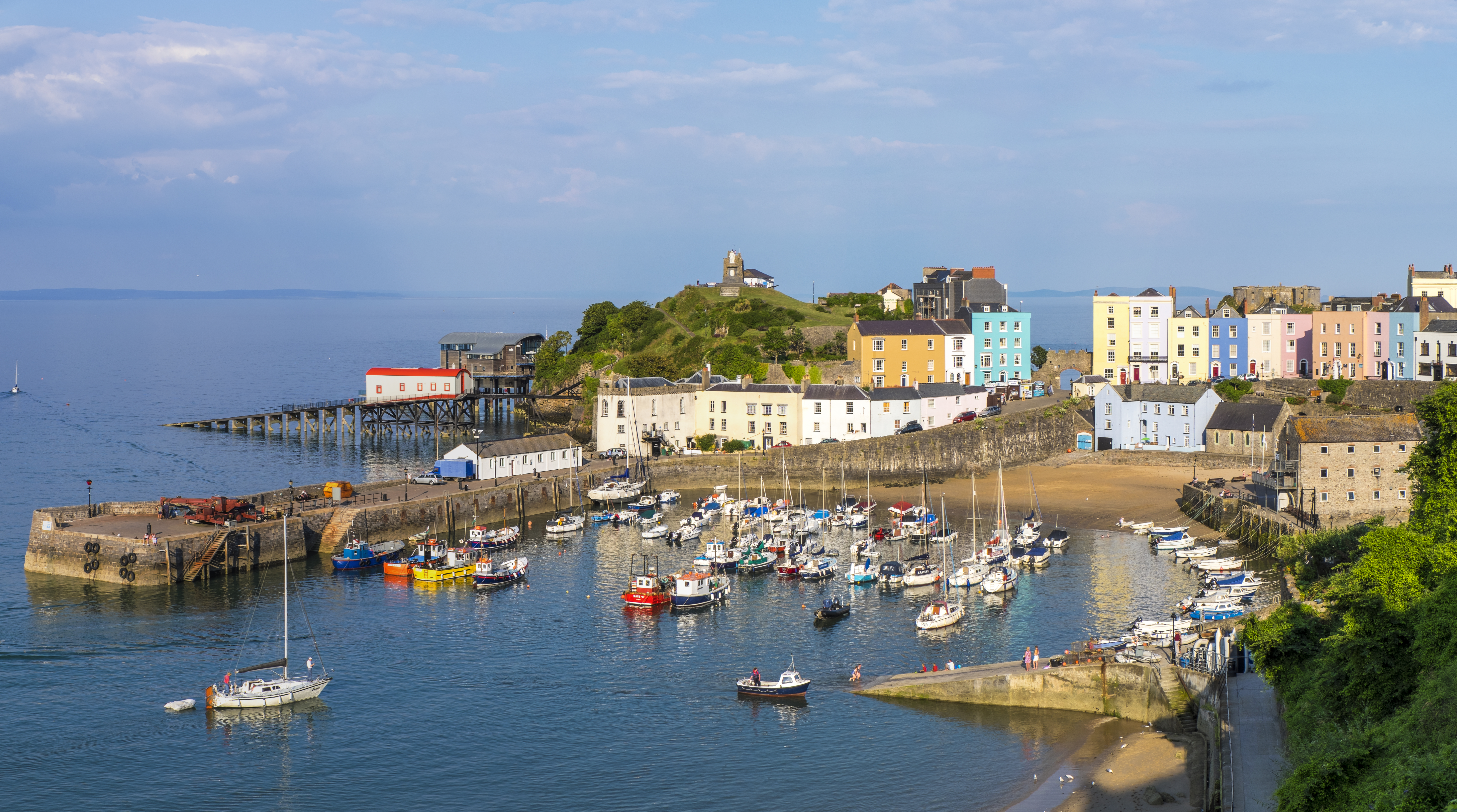 Tenby is the jewel in crown of the Pembrokeshire coast with its colourful houses
