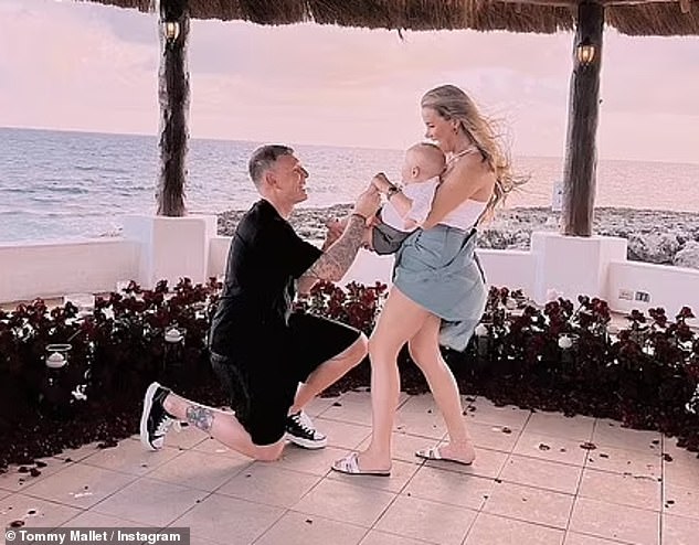 Tommy, who shares his son Brody with Georgia, married his co-star in December last year after popping the question in 2022