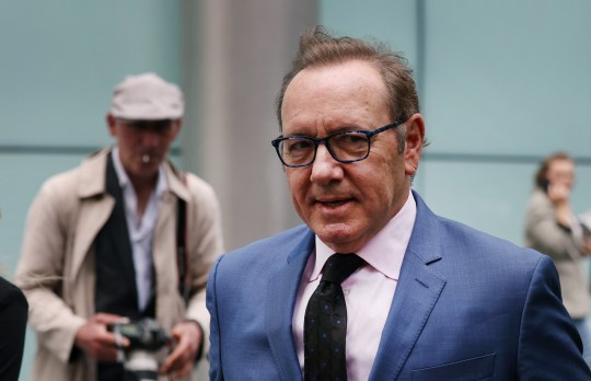 epa10755010 US actor Kevin Spacey arrives at Southwark Crown Court in London, Britain, 19 July 2023. Double Academy Award-winning actor Kevin Spacey is on trial in London accused of sexual offences against four men in Britain. EPA/ANDY RAIN