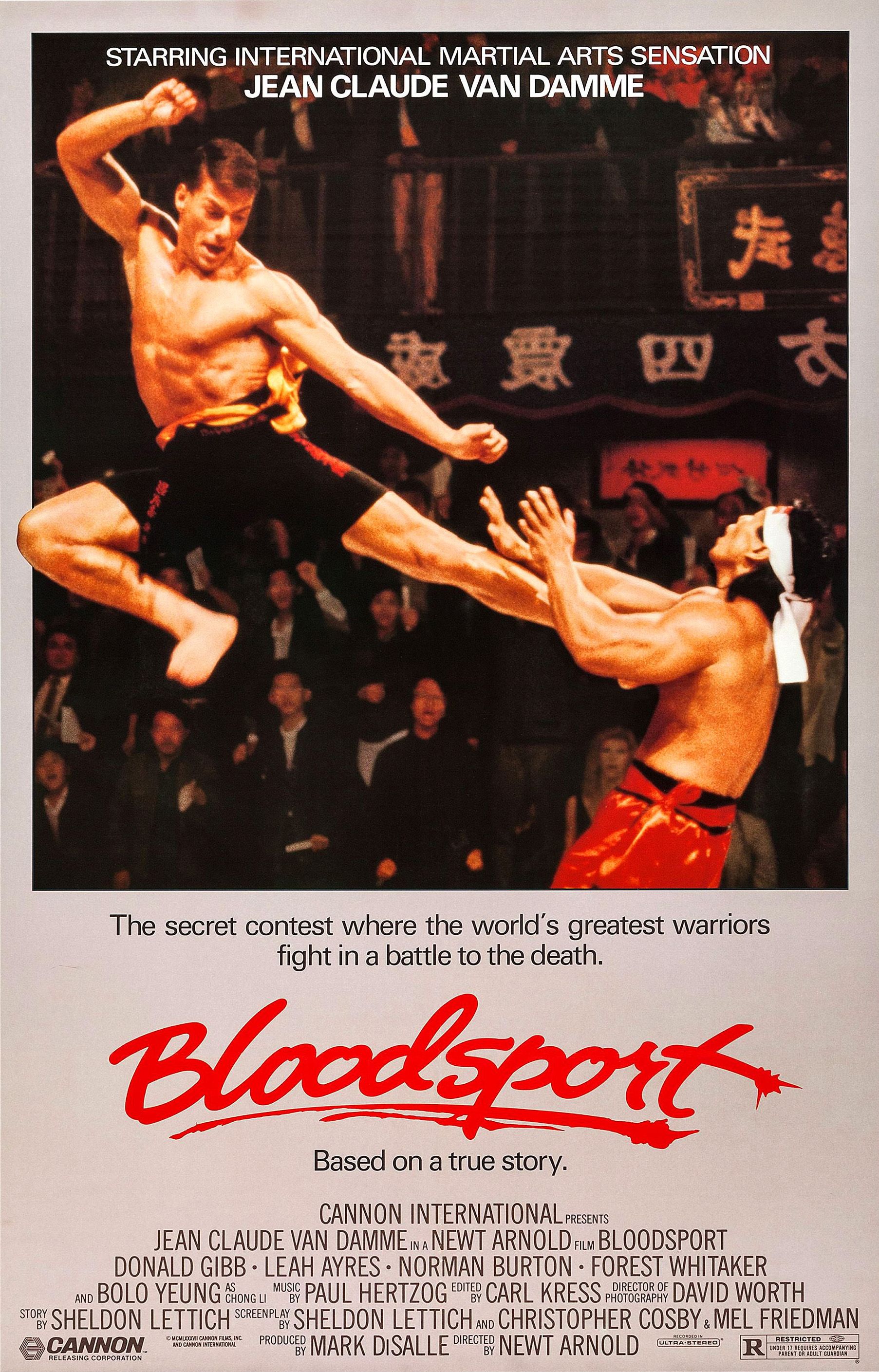 Bloodsport movie poster