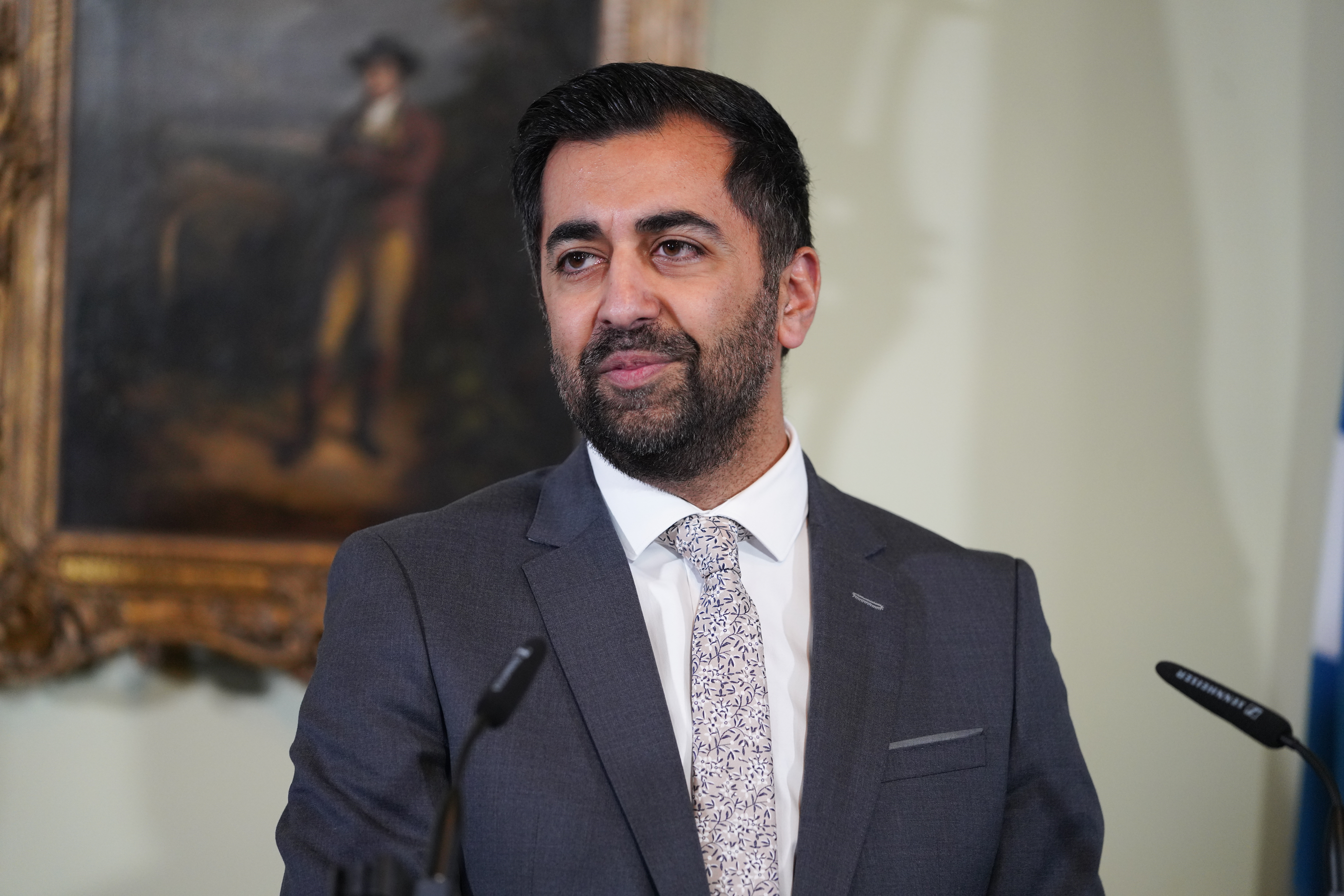 Humza Yousaf will officially leave office.