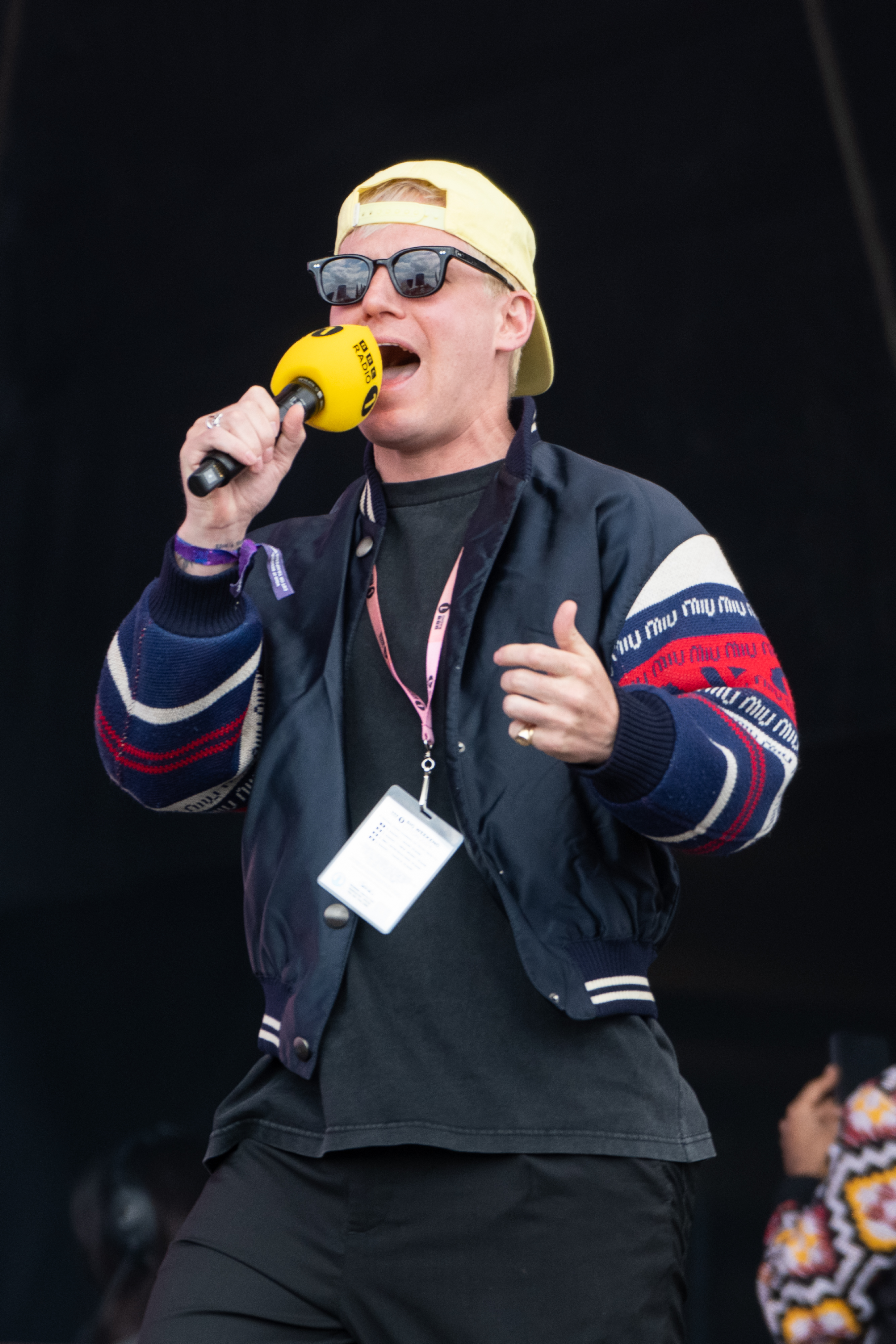Jamie Laing made the most of his first time at the Radio 1 Big Weekend